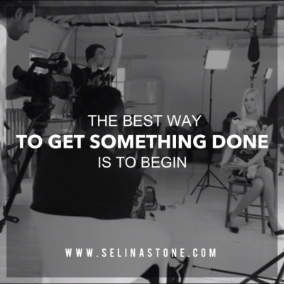 life on set, the making of you by selina stone