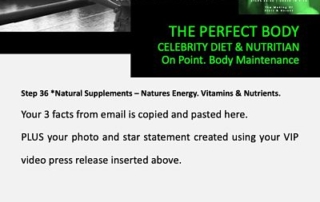 vip report, making of stars and heroes, step 36
