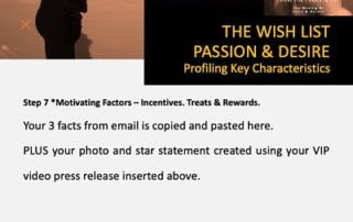 profiling character, step 7