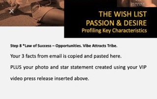 profiling character, step 8