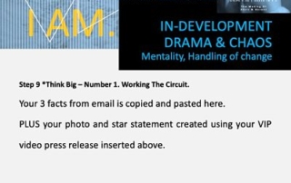 profiling character, step 9